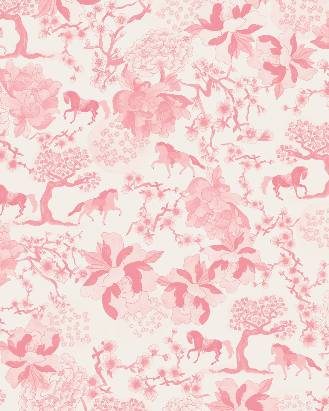 Milton & King x Kip&Co Gallop Fleur Wallpaper 2R