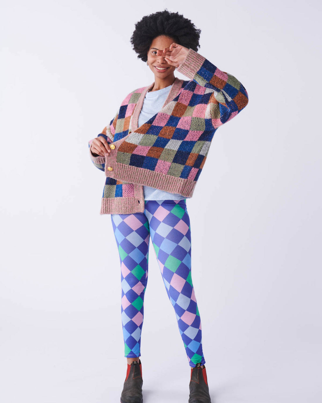 Harlequin Adult Organic Cotton Leggings