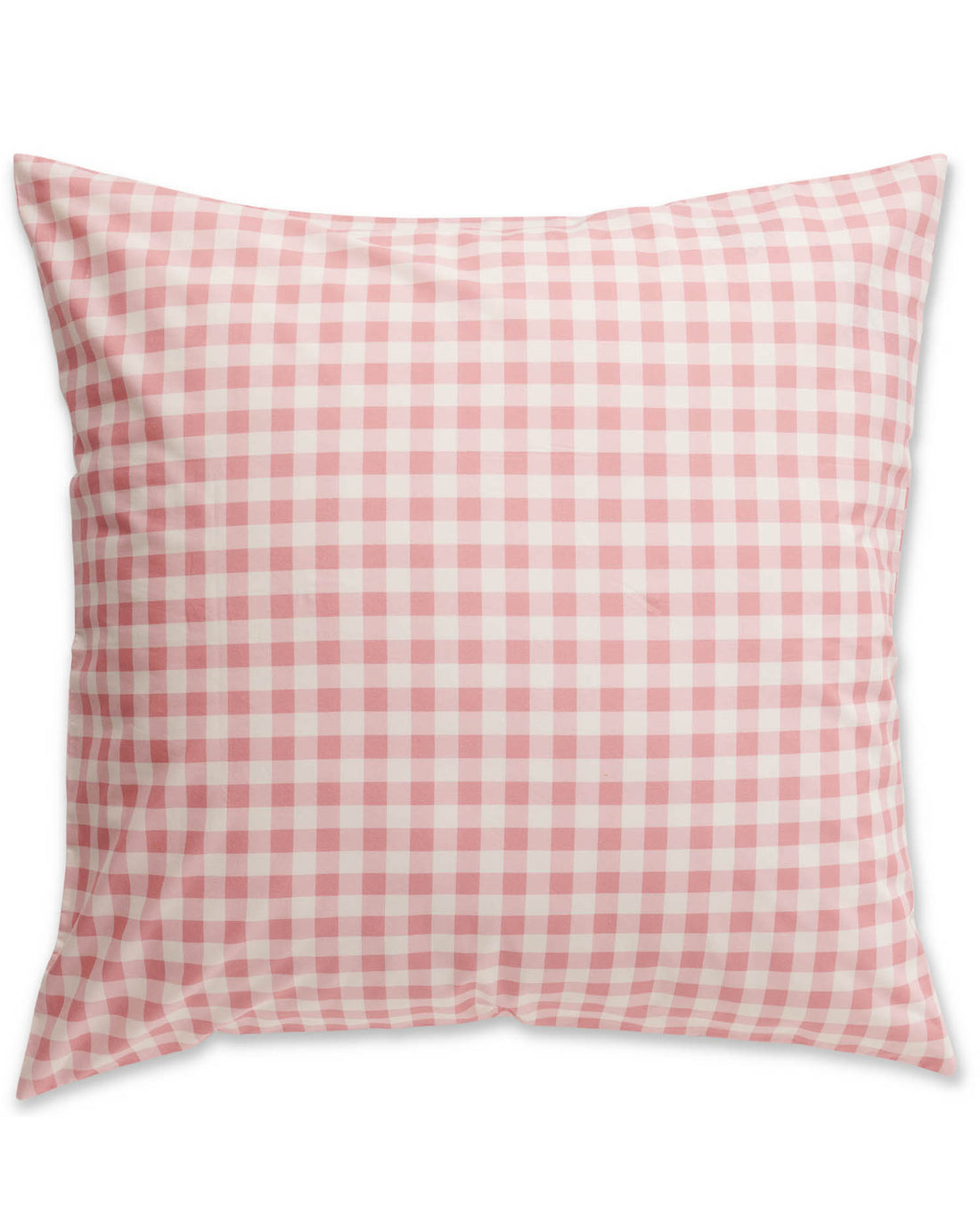 Gingham Candy Organic Cotton European Pillowcase