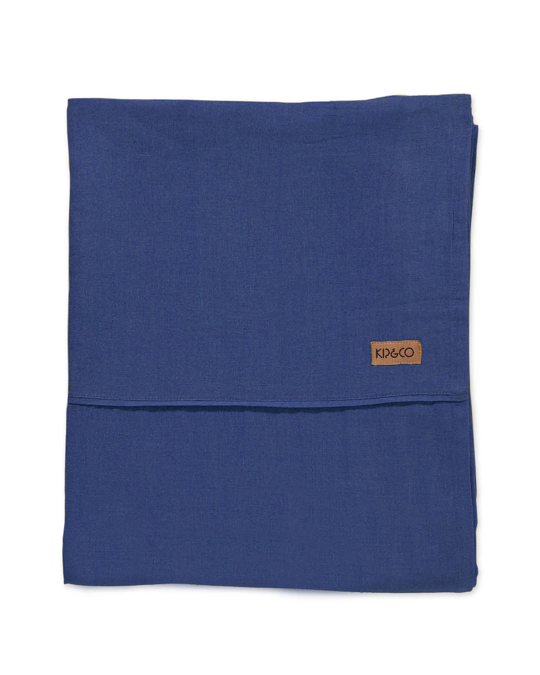 Indigo Linen Flat Sheet (US)