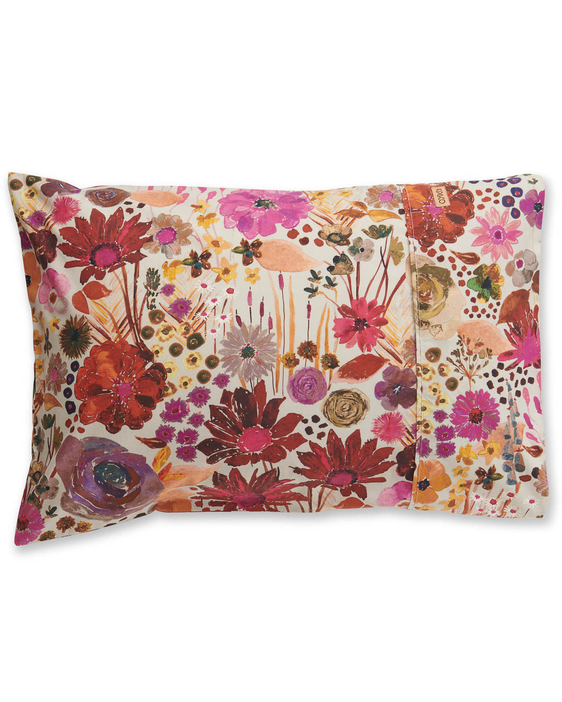 Field Of Dreams Silver Organic Cotton Pillowcases