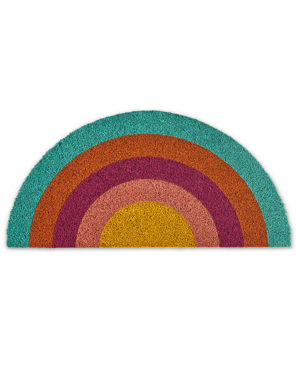 Rainbow Coir Door Mat