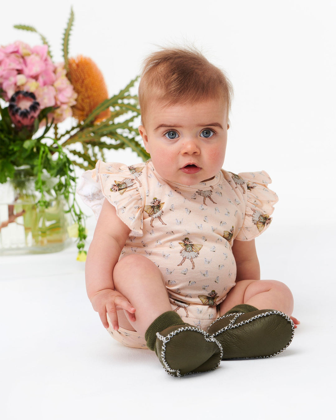 Baby Booties - Leather & Merino Wool Baby Booties – Kip&Co