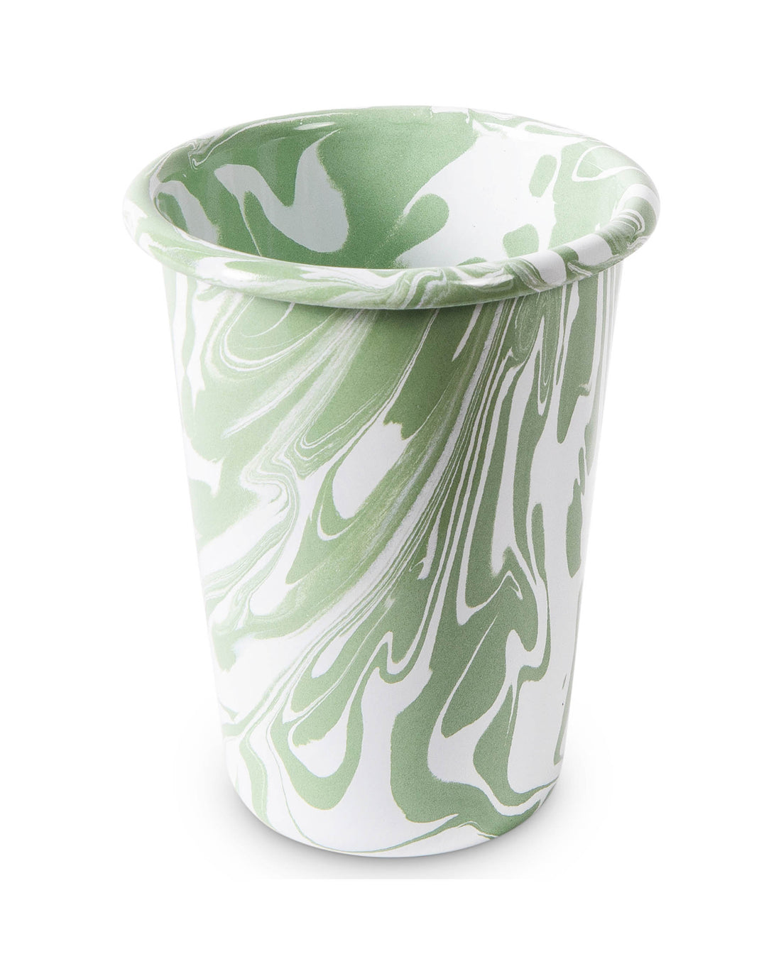 Green Marble Enamel Tumbler 2P Set