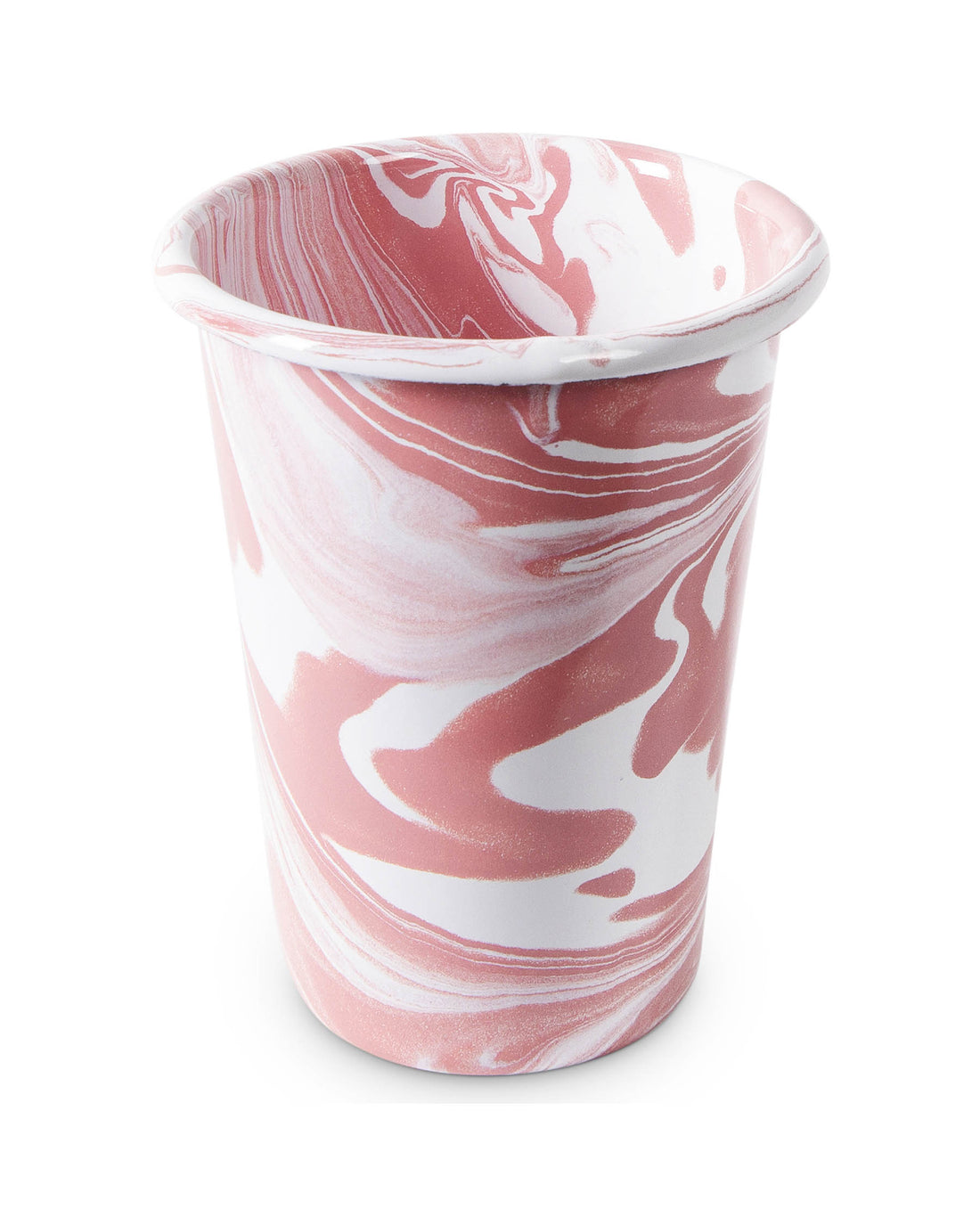 Pink Marble Enamel Tumbler 2P Set