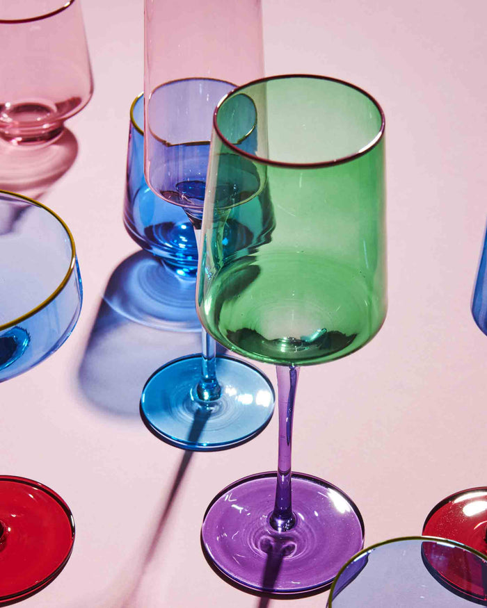 Jaded Vino Glass 2P Set