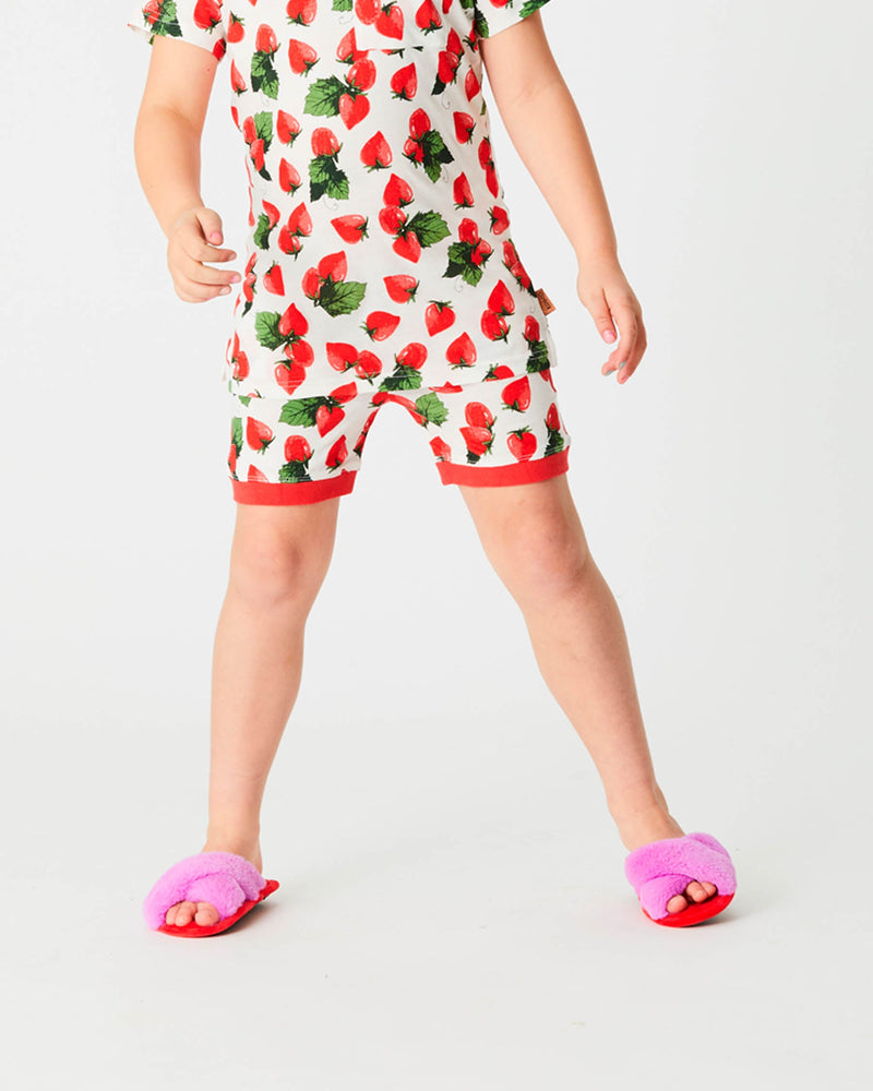 Raspberry Bubble Kids Slippers