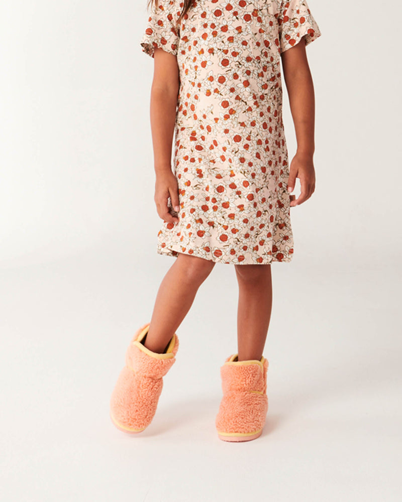Peaches and Pineapples Boucle Kids Boot