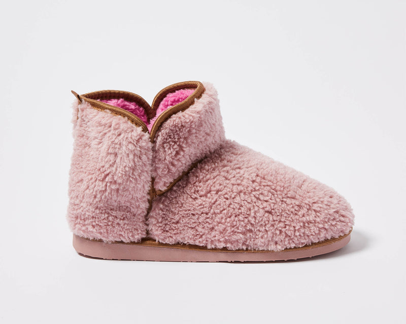 Roses and Chocolate Boucle Adult Boot