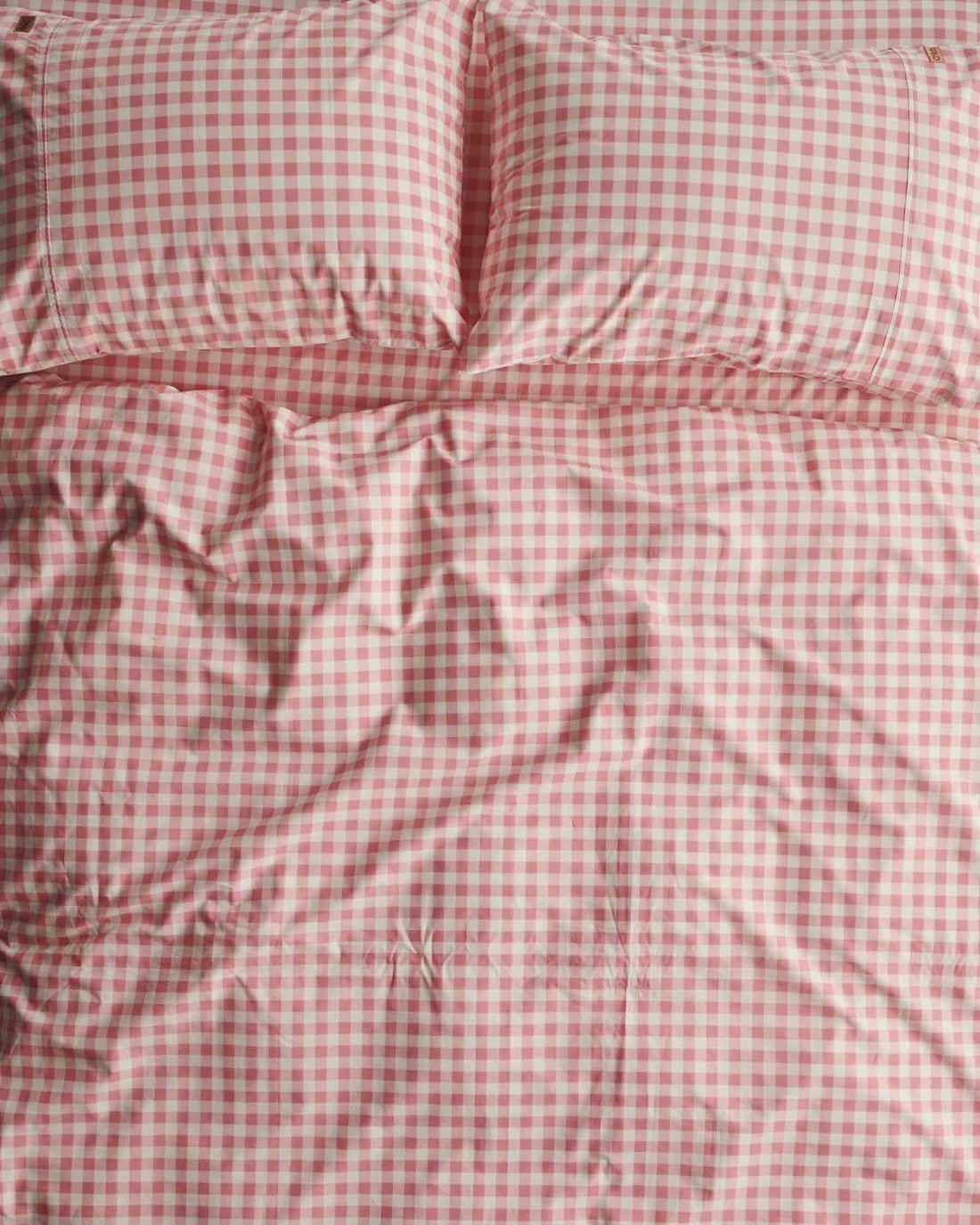 Gingham Candy Organic Cotton Pillowcases