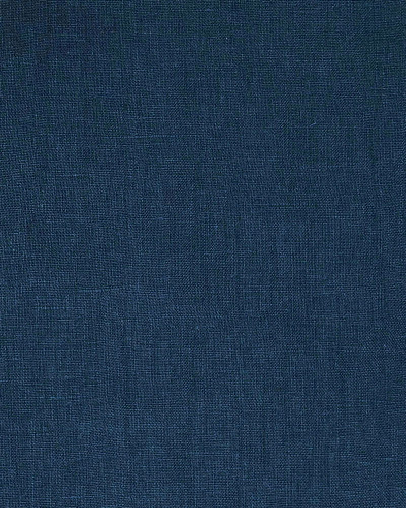 Indigo Linen Flat Sheet (US)