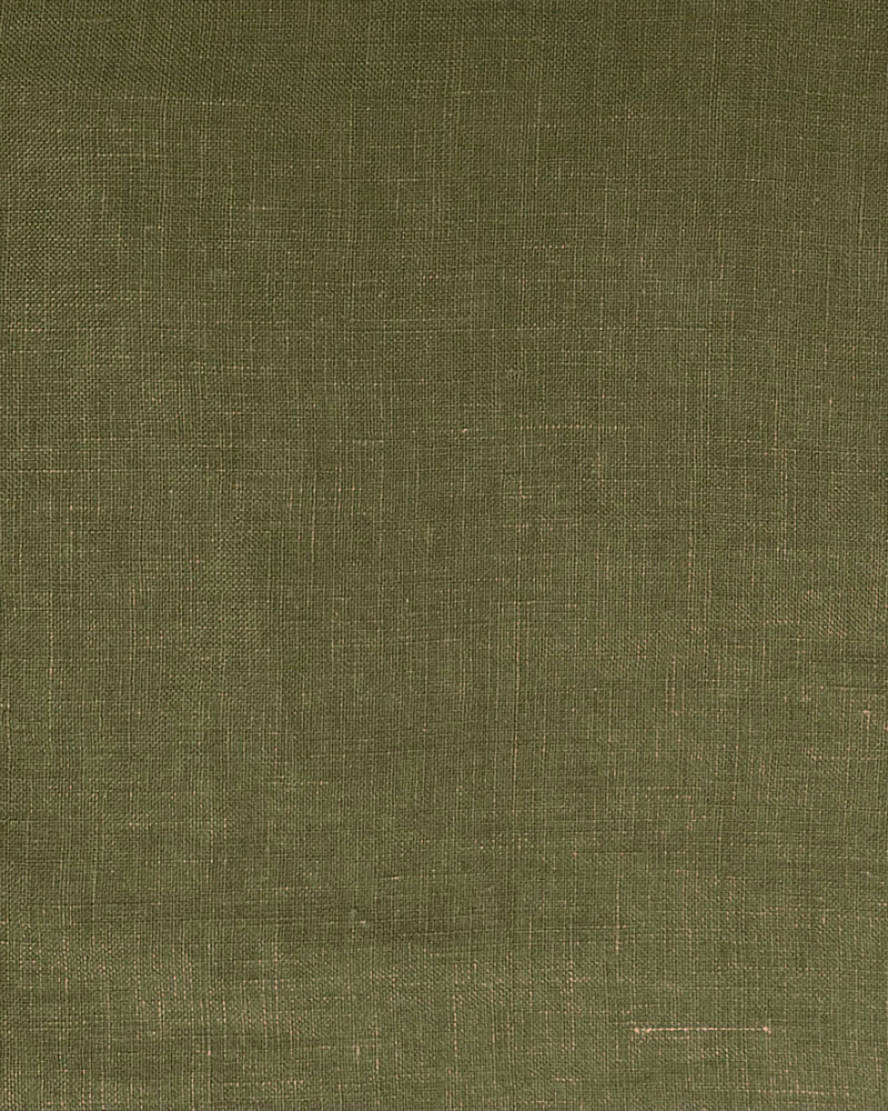 Olive Linen Flat Sheet (US)