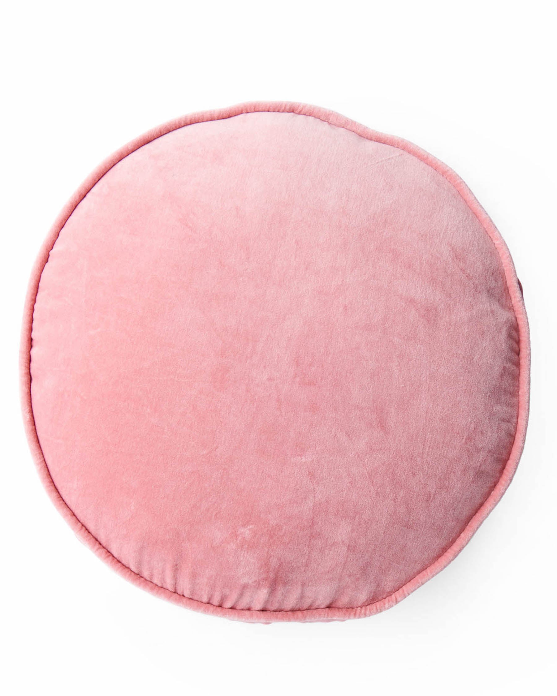 Dusty Rose Velvet Pea Cushion Kip Co