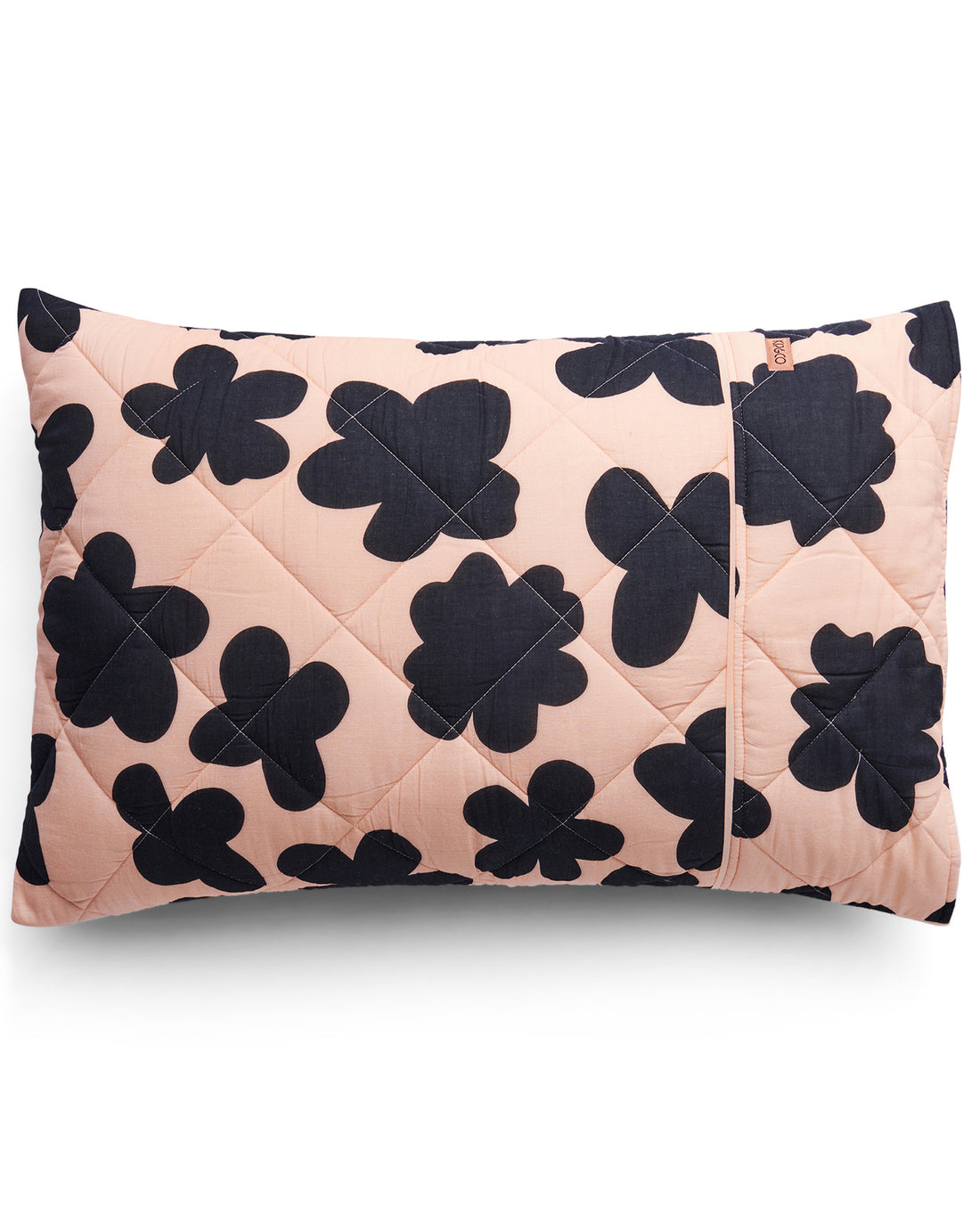 Flowerhead Organic Cotton Quilted Pillowcase