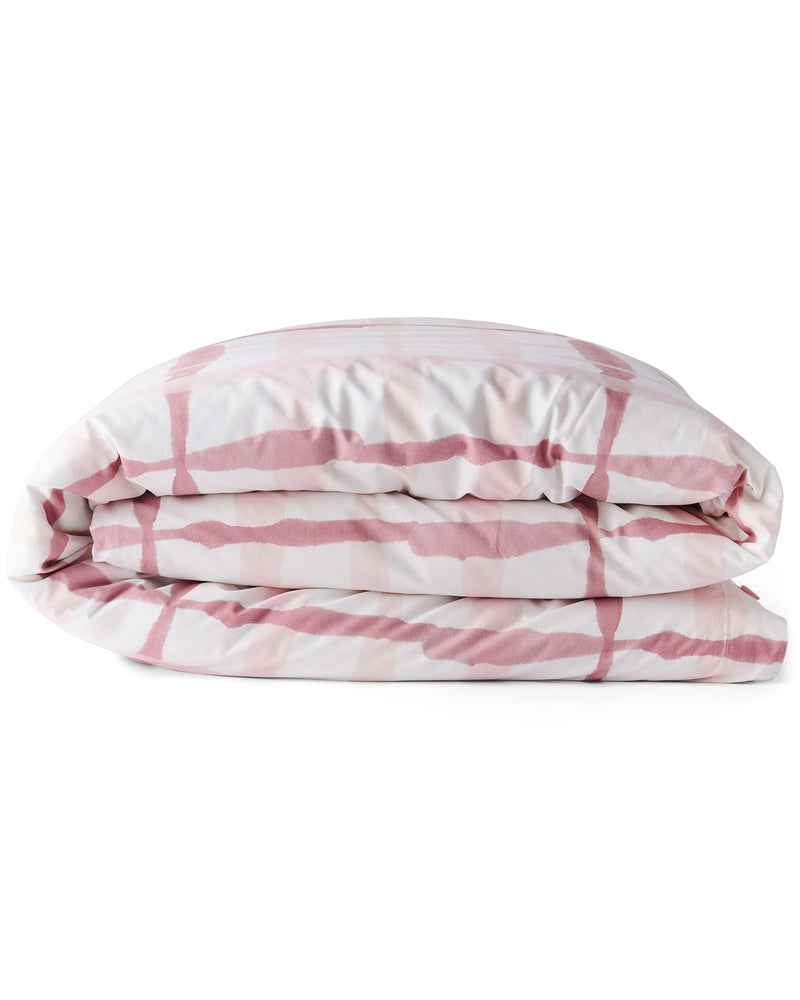 Inky Wink Pink Organic Cotton Quilt Cover