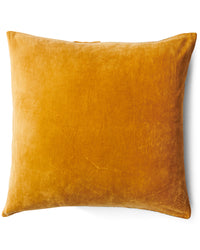 Pecan Velvet European Pillowcases