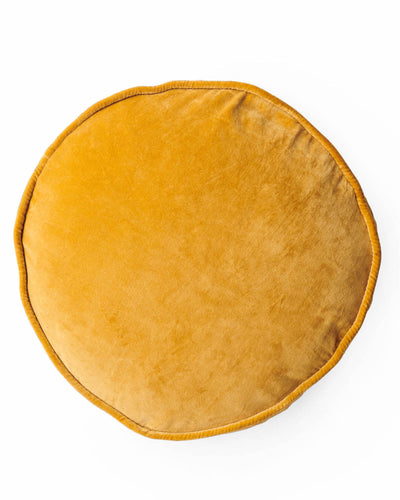 Pecan Velvet Pea Cushion