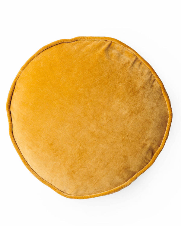 Pecan Velvet Pea Cushion
