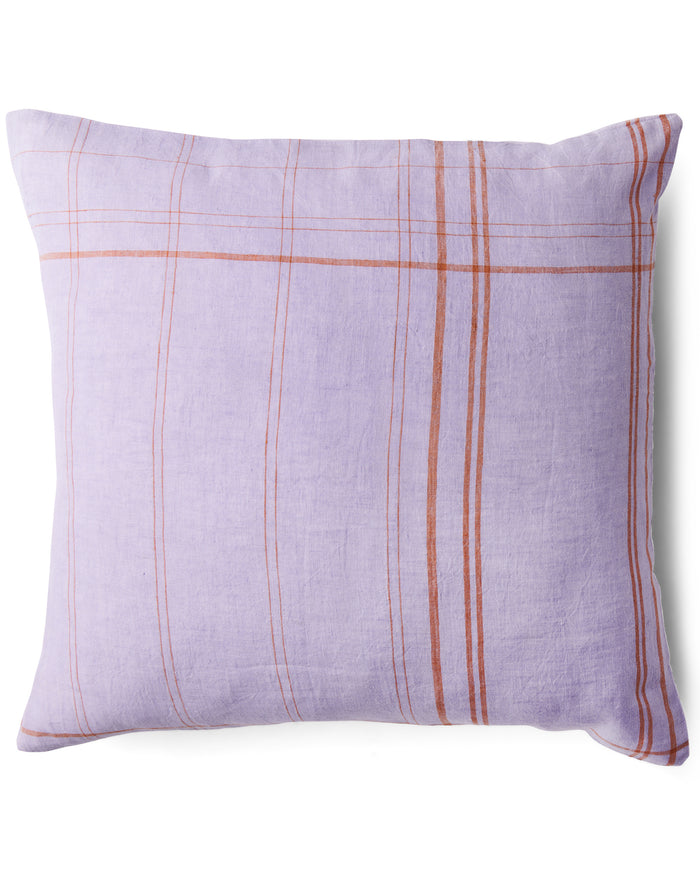 Santa Monica Tartan Linen European Pillowcases