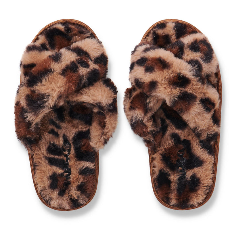 Cheetah Kids Slippers