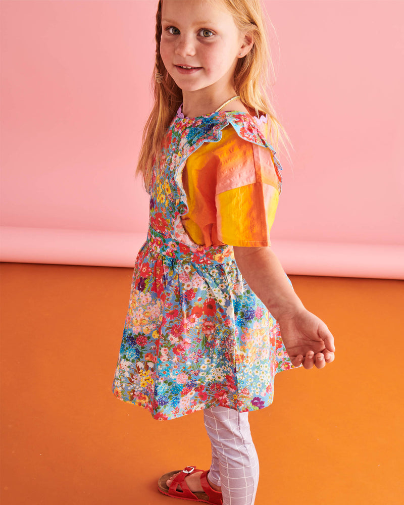 Forever Floral Cotton Frill Party Dress
