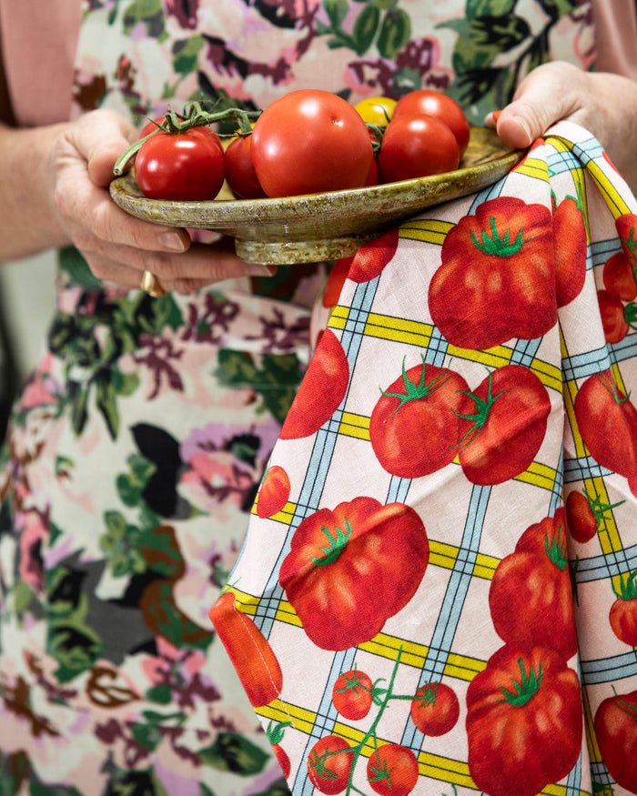 Pomodori Linen Tea Towel