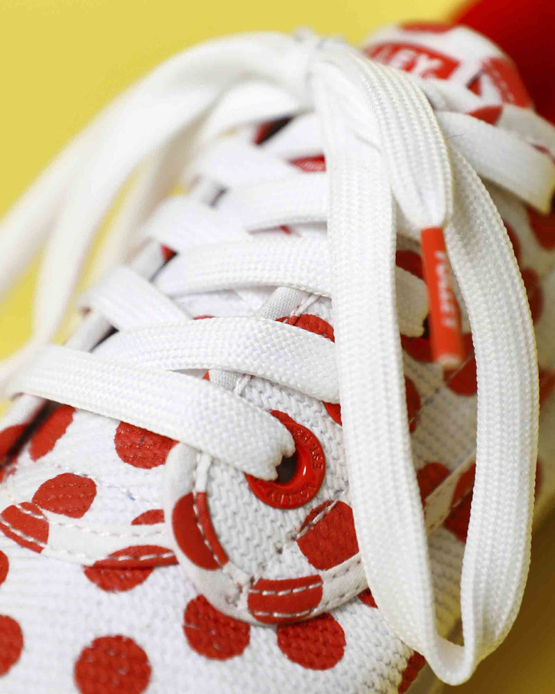 Volley x Kip&Co Red Polka Dot Heritage Low Sneaker