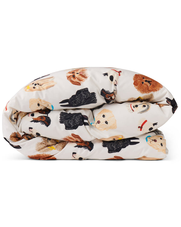 Dog Park Organic Cotton Quilt Cover (US)