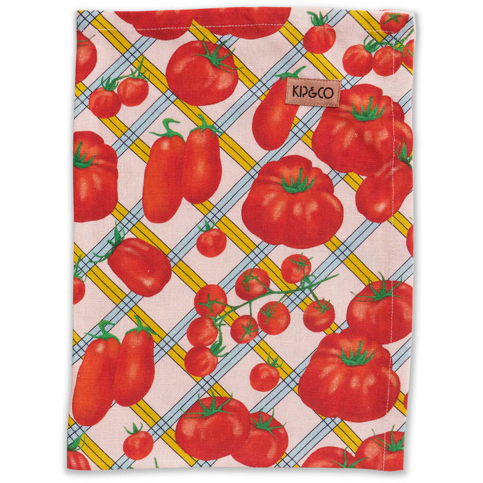 Pomodori Linen Tea Towel