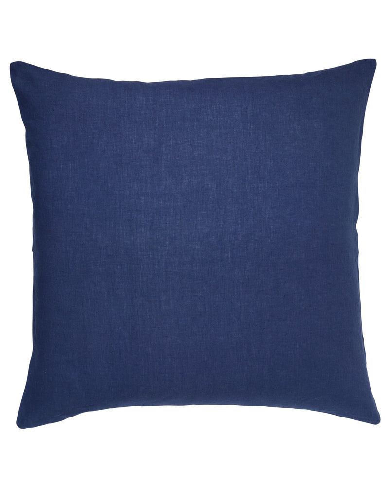 Indigo Linen European Pillowcase