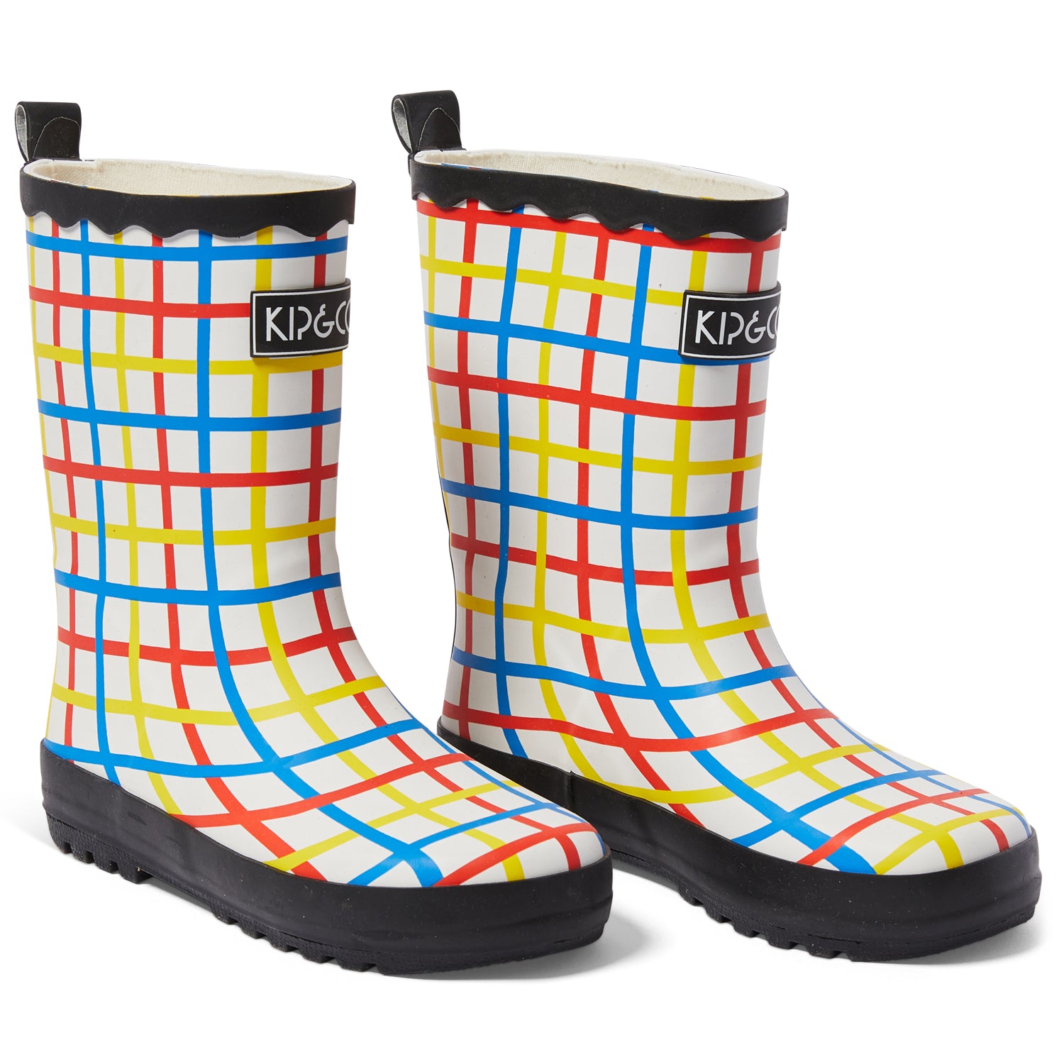 Primary Tartan Kids Gumboot – Kip&Co