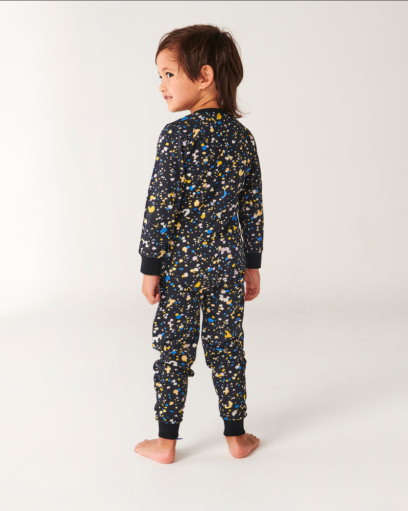 Splatter Black Pyjama Onesie